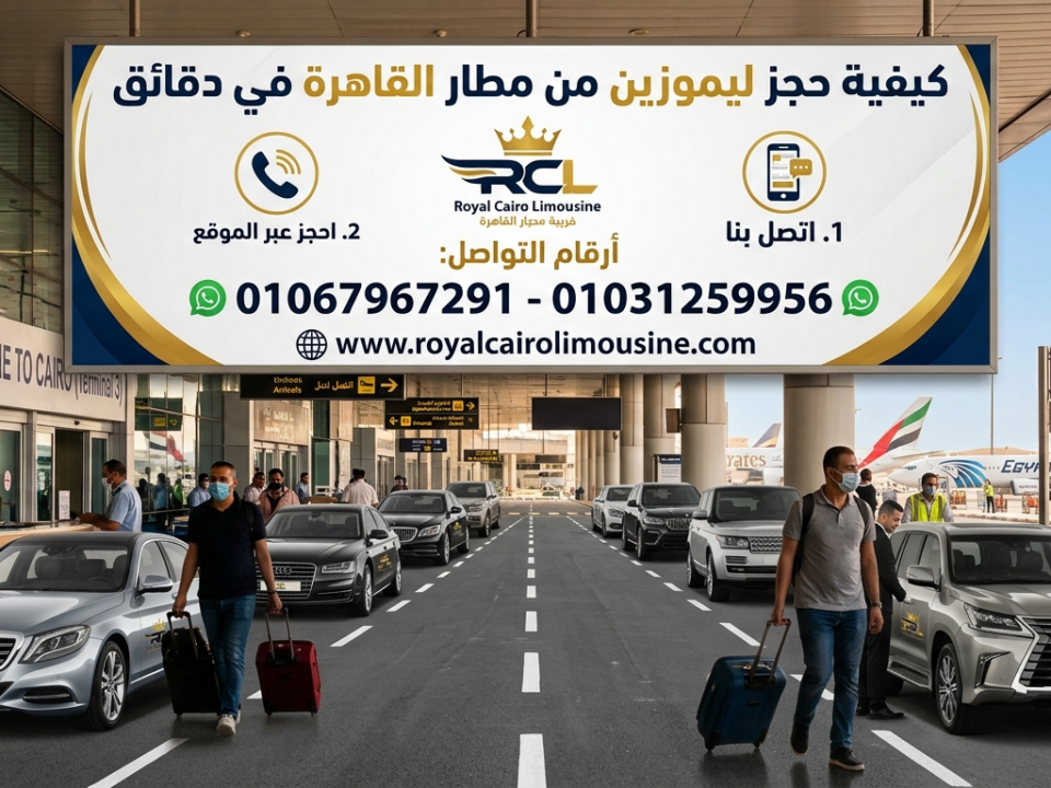 طلب سيارة ليموزين المطار