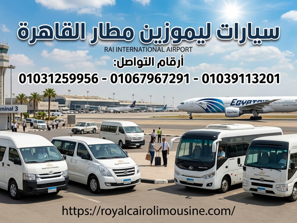 سيارات نقل مطار القاهرة